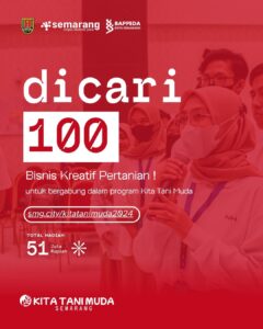 Pembukaan 100 Peserta Kita Tani Muda Semarang