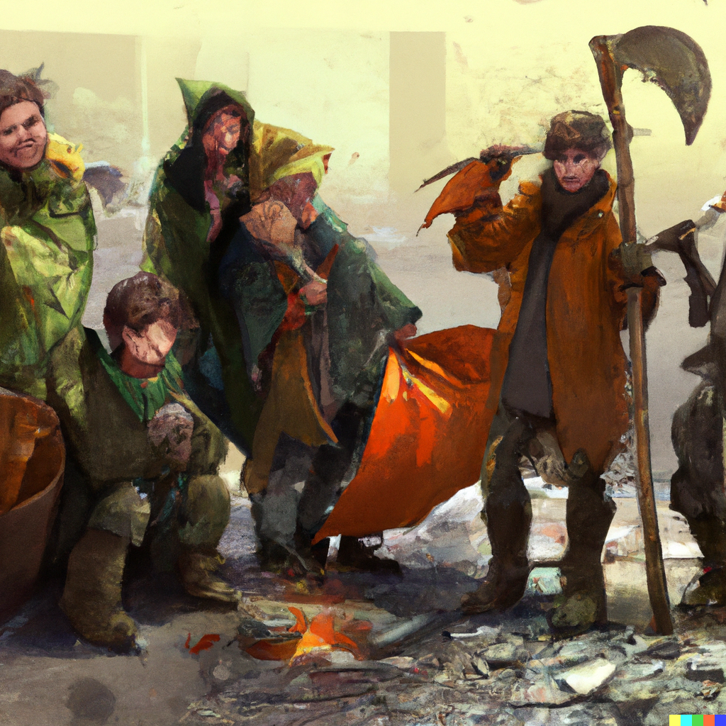 dall-e-jagoan-indonesia-gathered-villagers-digital-art