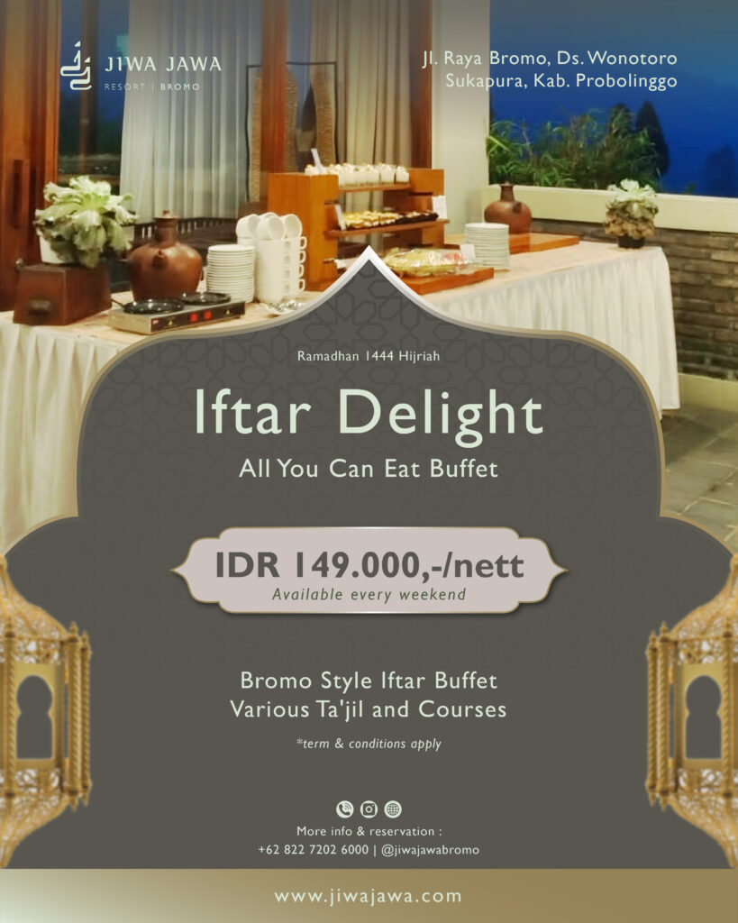 paket iftar jiwa jawa bromo yang bisa dinikmati setelah ngabuburit